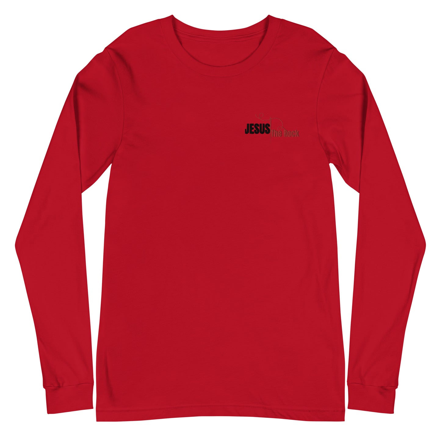 Unisex Long Sleeve Tee | Jesus the Rock
