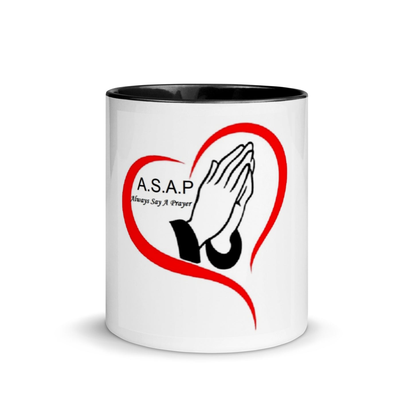 Mug Red or Dark Color Inside | ASAP-Always Say a Prayer