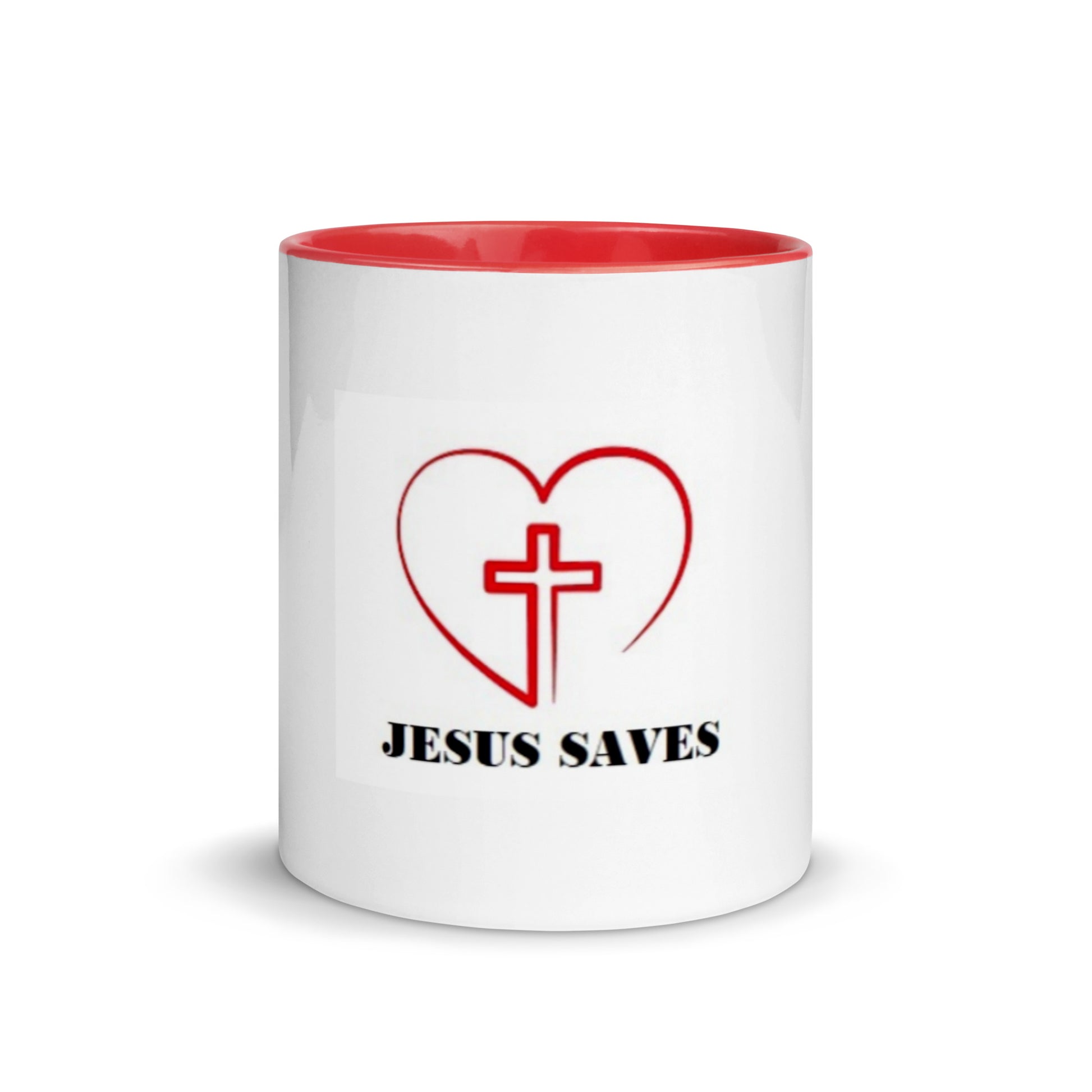 Ceramic Ceramic Mug with Color Inside | Jesus Sav
